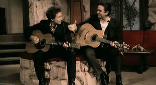 Bob Dylan con Johnny Cash