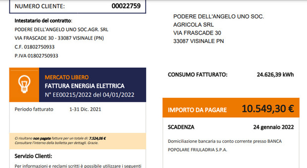 La bolletta dell'energia elettrica dello chef lievita a 10.000 euro, Nappo: «Una mazzata»