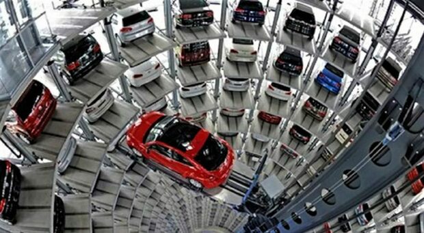 Il silos della Volkswagen a Wolfsburg