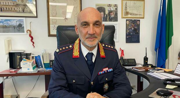 Il comandante della Polizia locale di Lecce Donato Zacheo