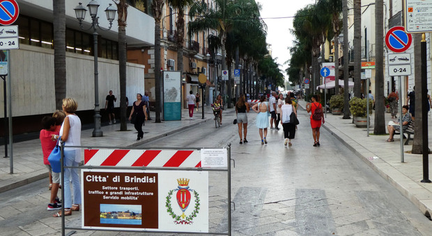 Corso Garibaldi chiuso al traffico