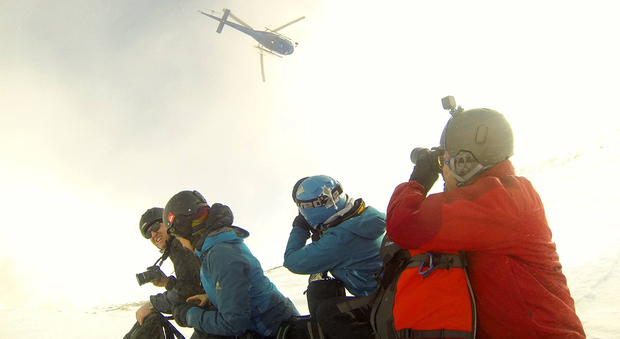Trasporto sciatori con elicottero: Elifriulia “sbarca” a Cervinia