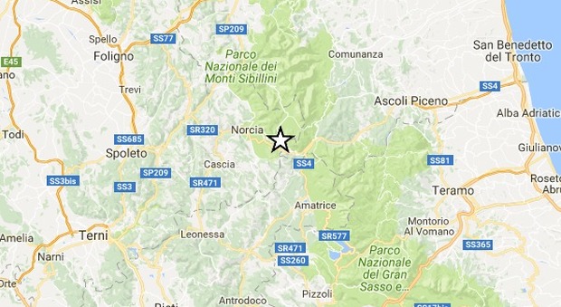 Nuova scossa di terremoto tra Accumoli e Arquata: magnitudo 2.9