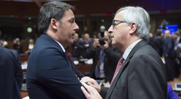 Ue, botta e risposta Juncker-Renzi: «L'Italia attacca l'Europa a torto». Il premier: «Non facciamo polemiche»
