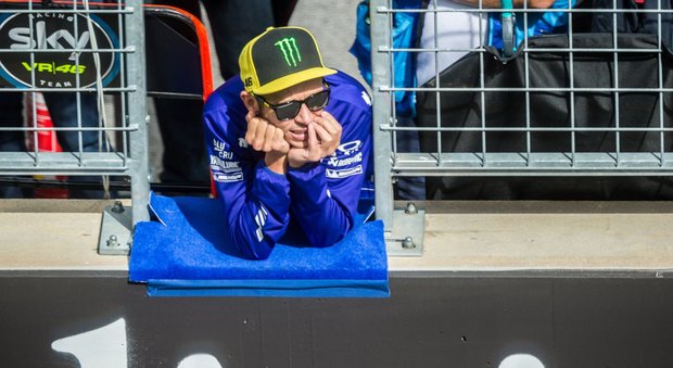 Gp d'Austria, Rossi: «La gomma dietro ha retto 10 giri»