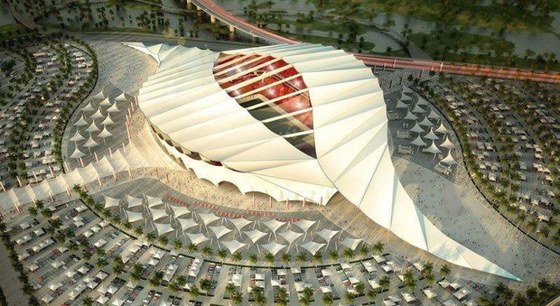 Lo stadio che sta progettando la Cimolai per i mondiali in Qatar