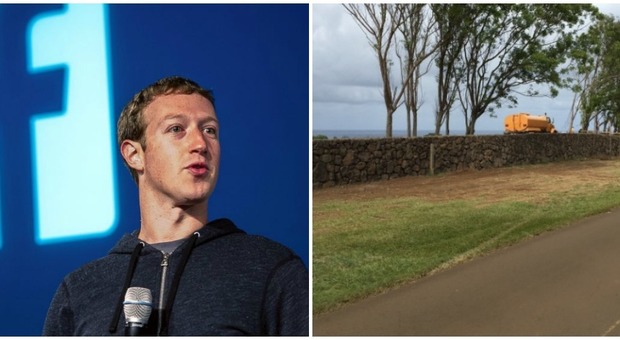 Mark Zuckerberg e il muro incriminato