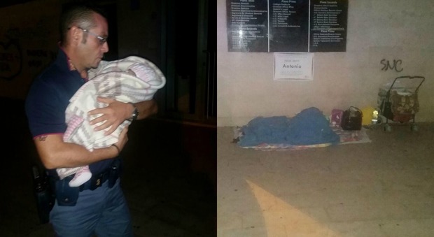Vive sotto i ponti con 3 bambini: poliziotti pagano l'albergo per tutti