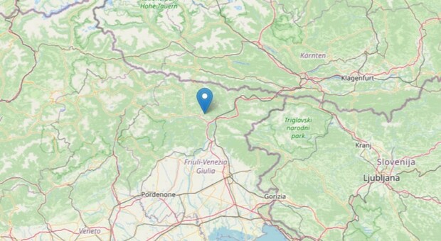 Terremoto in Friuli, scossa in serata di magnitudo 2.9: l'epicentro in provincia di Udine