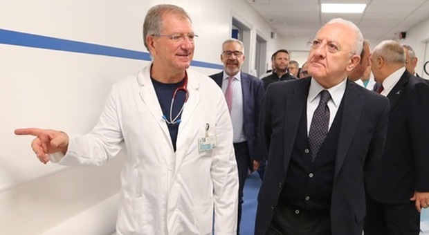 Ospedale del Mare, De Luca apre Dea di I livello: «È un passo decisivo»