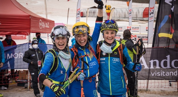 Staffetta: Alba De Silvestro conquista l'oro ai mondiali di scialpinismo