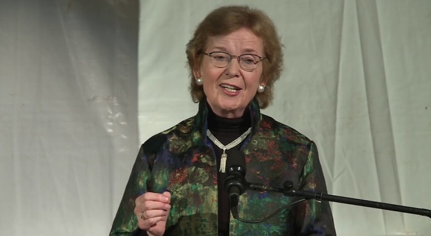 Mary Robinson: «L'emergenza clima? La soluzione è donna»