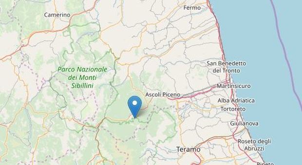 Un'altra scossa di terremoto nelle Marche: la terra trema, epicentro ad Acquasanta