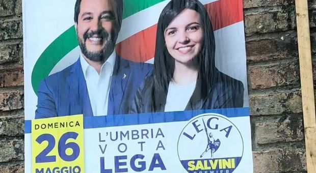«L'Umbria vota Lega». Gaffe del Carroccio, manifesti esposti a Urbino nelle Marche