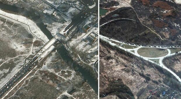 Attacco finale a Kiev più vicino? Riposizionati i tank russi, la verità dalle foto satellitari
