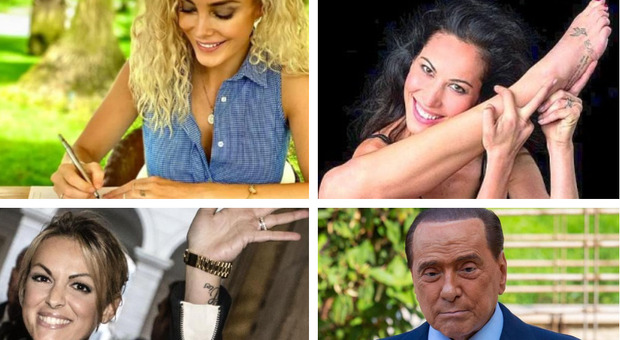 Berlusconi per sempre: dopo Began e Pascale anche Marta Fascina si tatua le iniziali del Cavaliere