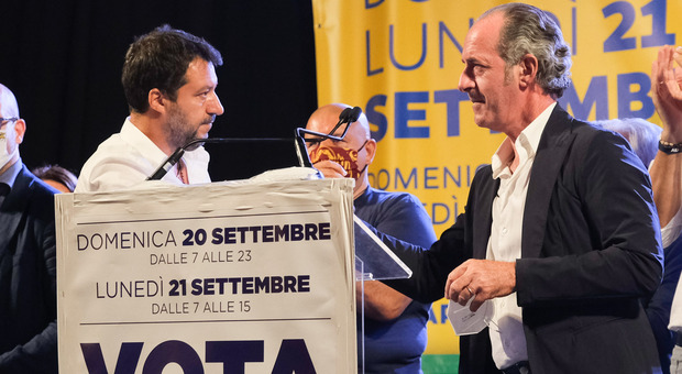 Salvini: «La vittoria di Zaia è motivo di vanto, non temo la competizione interna»