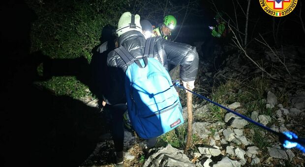 Due escursionisti dispersi su Monte Cacume salvati nella notte dal Soccorso Alpino