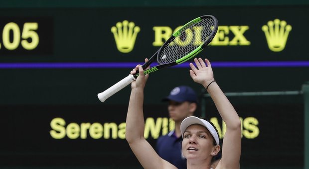 Halep regina di Wimbledon Abbattuta la Williams in due set