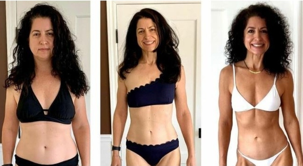 Dieta, mamma 52enne perde 22 chili in un anno: «Ecco il mio segreto. Oggi consumo cinque pasti al giorno»