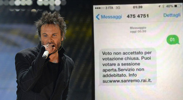 Sanremo, scoppia il caso: «Annullati i voti a Nek». E i fan protestano su Twitter