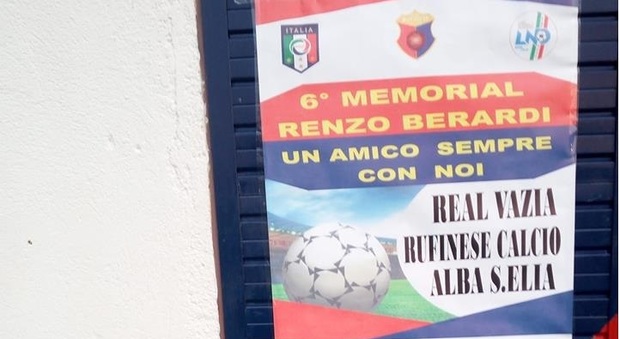 Rieti, Memorial Renzo Berardi: domenica in campo Rufinese, Alba Sant'Elia e Real Vazia