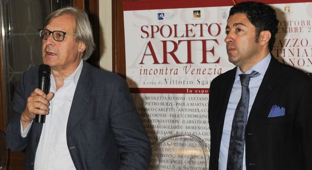 Sgarbi protagonista: "Spoleto Pavilion" in concomitanza con la Biennale d'Arte