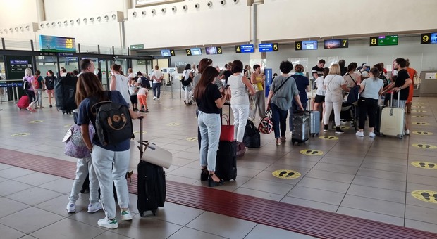 Caos voli all'aeroporto di Treviso