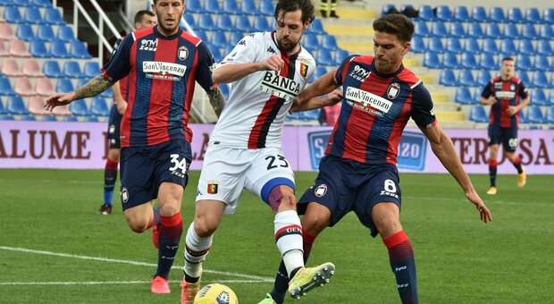 Genoa travolgente anche a Crotone: 3-0, Ballardini verso il centro classifica