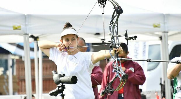 Elisa Bazzicchetto di Oderzo è campionessa italiana di tiro con l'arco. Ora sogna le Olimpiadi