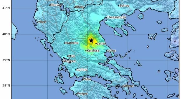 Grecia, terremoto in Tessaglia: registrata nuova scossa di magnitudo 5.6