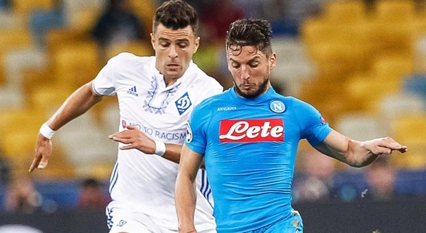 La Dinamo Kiev sbarca a Napoli: Moraes incantato dal lungomare