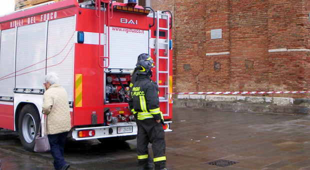 Intervento dei pompieri a Chioggia (foto di repertorio)