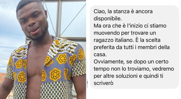 Niente affitto a Pavia per un 22enne di colore: «Un ragazzo italiano è la scelta preferita di tutti»