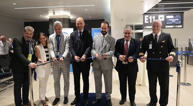 Trasporti, ADR inaugura ripresa dei voli diretti di Aerolineas Argentinas