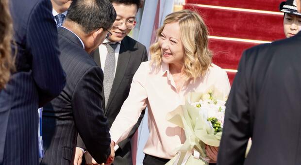 immagine Giorgia Meloni a Pechino: hub mediterraneo cruciale per la Cina