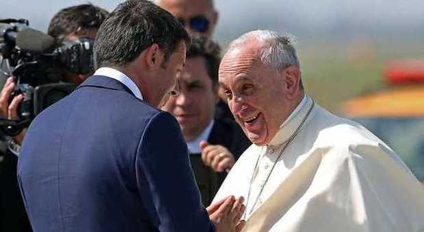 Renzi il 13 in udienza dal Papa: slitta l'assemblea del Pd a Reggio Calabria