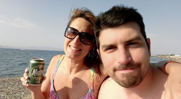 Fabio Pattaro e Barbara Sottana, turisti a Kos durante il terremoto