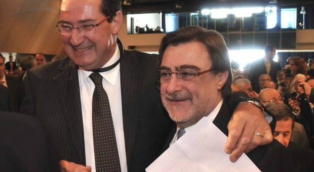 Renato Chisso (a destra) con Giancarlo Galan