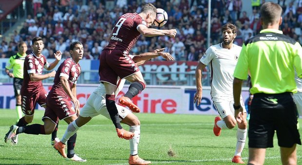 Tracollo Roma, giallorossi sconfitti 3-1 in casa del Torino