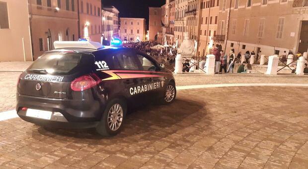 I carabinieri in piazza del Papa