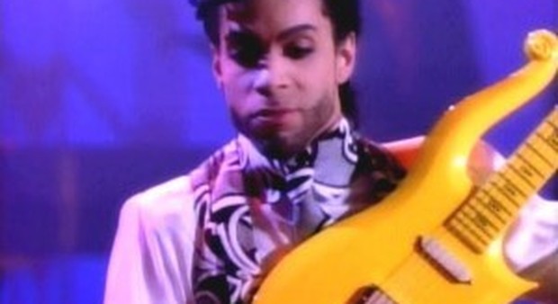 Prince con la "sua" Yellow Cloud