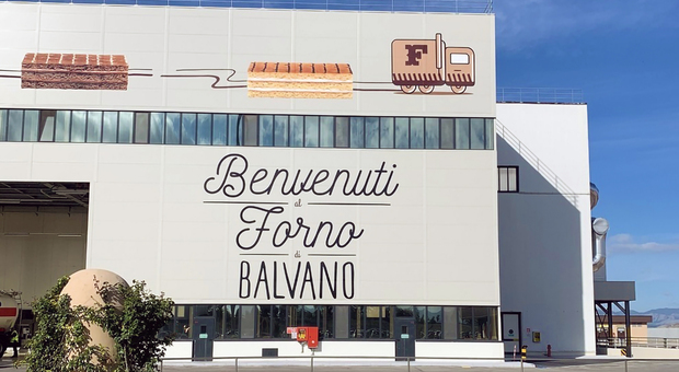 Lo stabilimento Ferrero di Balvano