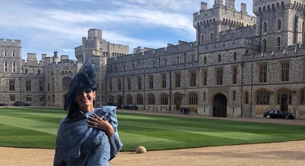 Veronica Bocelli al castello di Windsor