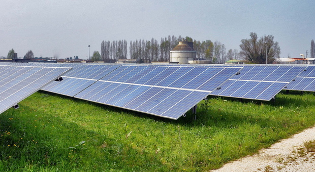 Un impianto fotovoltaico nel comprensorio di Rovigo