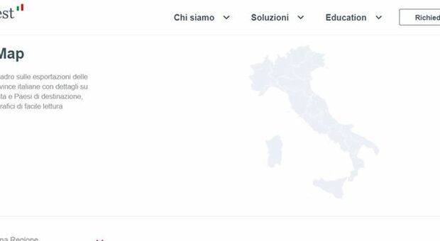 SACE lancia la Italy Map: mappa interattiva per monitorare andamento export