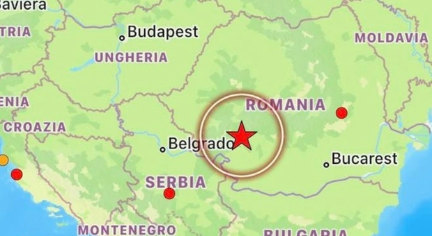Terremoto in Romania, forte scossa di magnitudo 5.2.