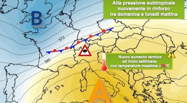 Caldo record, Rotunno (Meteo Lazio): «Più fa caldo e più i temporali (e le conseguenze) saranno forti: la crisi climatica non lascia scampo»