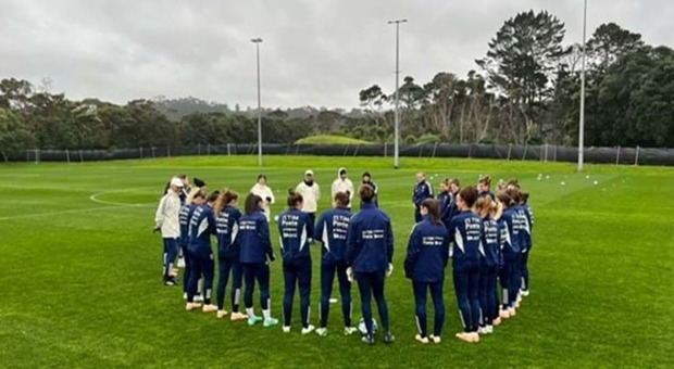 Italia femminile, che accoglienza ad Auckland: oggi il primo allenamento