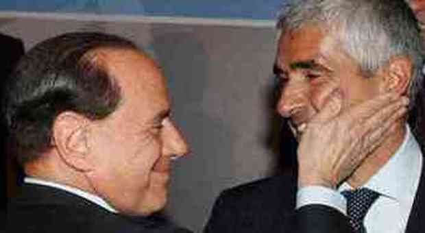 Casini e Berlusconi in una foto d'archivio